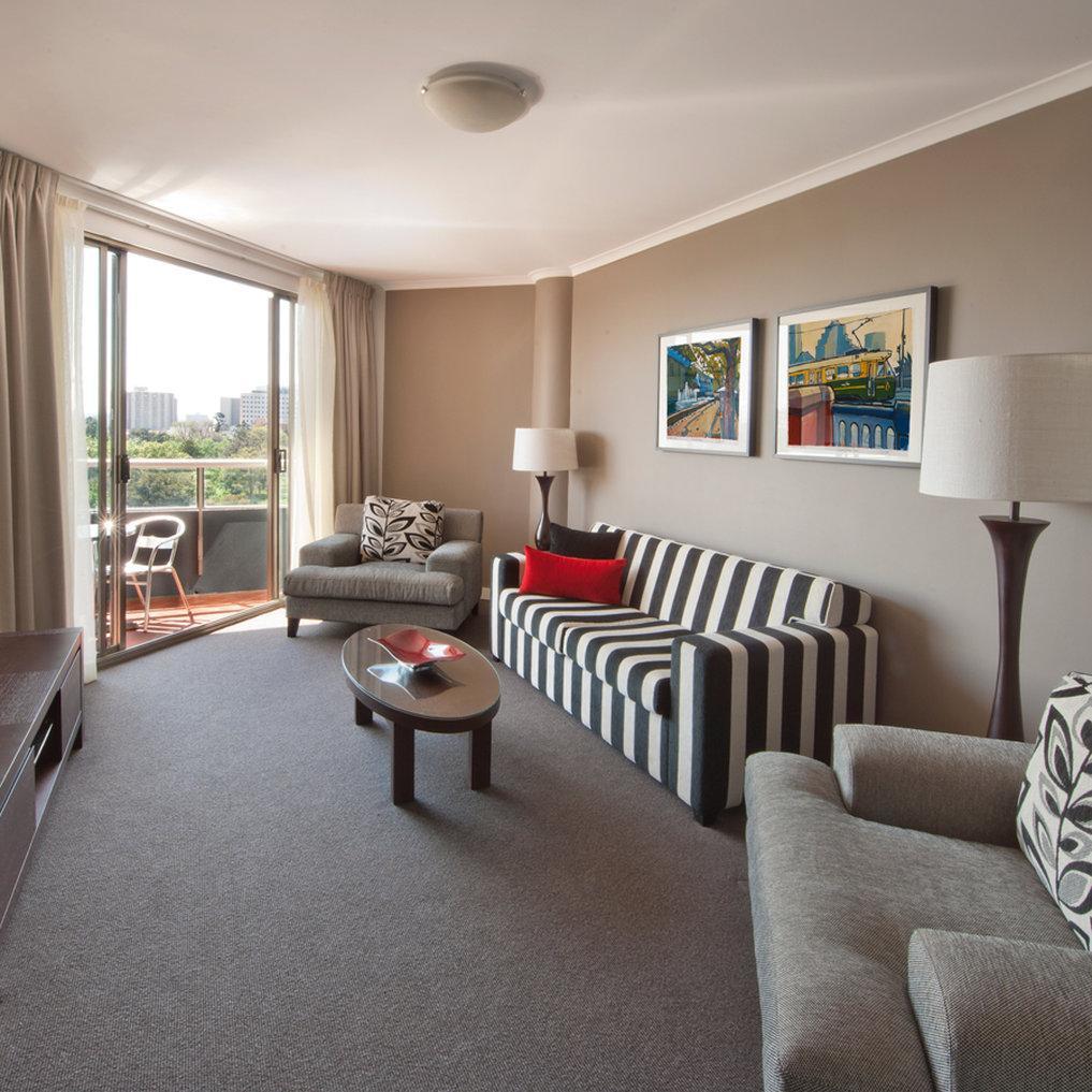 Mantra On The Park Aparthotel Melbourne Eksteriør bilde
